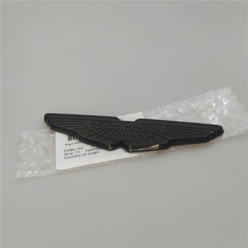 1XGenuine Aston Martin DB11 Bonnet/Boot Black Chrome Badge HY53-407A74-CA(15CM) - Bild 6 von 10
