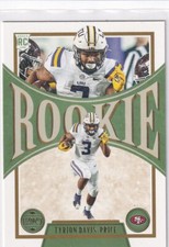 2022 Panini Legacy Tyrion Davis-Price RC #166 - San Francisco 49ers Rookie