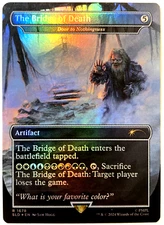 MTG The Bridge of Death FOIL Secret Lair Monty Python 1678 NM