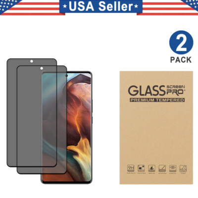 2PCS Privacy Tempered Glass Protector For Oneplus 12 12R 13