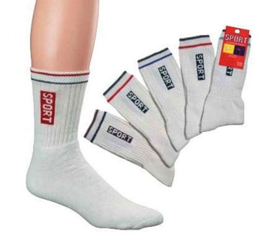 Tennissocken '10er Bündel' Sportsocken Gesundheitssocken für damen & herren H926