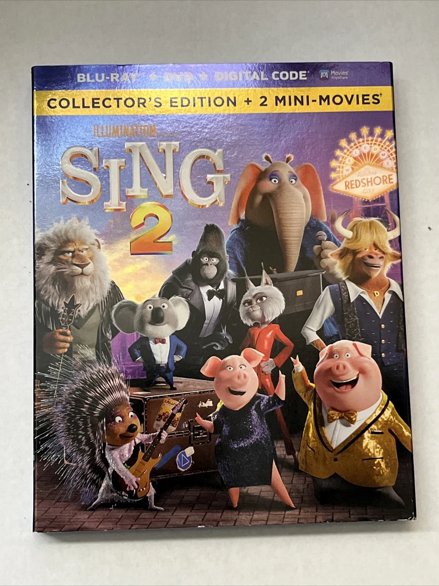 Sing (2016 film) Movie/TV Title 2010-Now Blu-ray Discs for sale | eBay