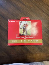 CANON PHOTO PAPER PLUS GLOSSY II 2 PP-201 4”x6” 400 SHEETS