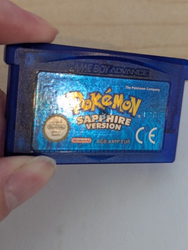 Pokémon Saphir GBA Cart Only PAL Original & Getestet - Neue Batterie installiert Sehr guter Zustand! - Bild 9 von 14