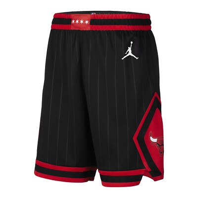 NIKE CHICAGO BULLS STATEMENT SWINGMAN SHORT HOSE SCHWARZ CV9555-010 ORIGINAL