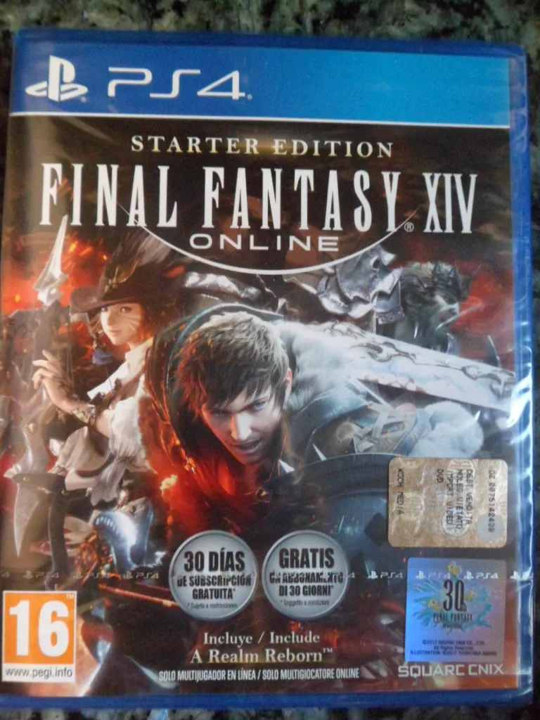  Final Fantasy XIV Online Complete Edition (PS4) : Video Games