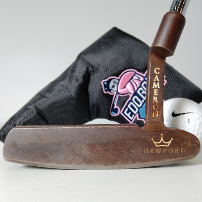 SCOTTY CAMERON THE ART OF PUTTING NEWPORT Oil can Putter RH 32.5