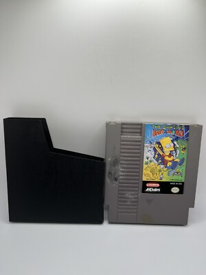 The Simpsons: Bart vs. the World W/ Sleeve (Nintendo Entertainment System, 1991)