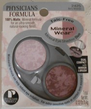 Physicians Formula Mineral Wear Talc Free Duo Eye Shadow Berry Minerals 2425 For Sale Online