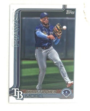2025 Topps Series 1 Baseball Christopher Morel Base #236 Tampa Bay Rays