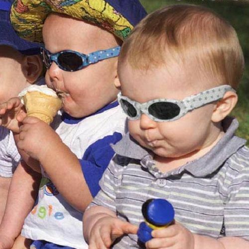 Lunettes de soleil Baby - Purple sky (0-9 mois) - IZIPIZI - Perlin Paon