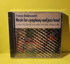 Franco Ambrosetti - Music For Symphony And Jazz Band - 1991 - R2 79670 New - Sea