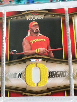 Karte Card 2010 TRISTAR TNA Icons Bandana Letters 15/199 Hulk Hogan #HH2
