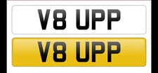 CHERISHED NUMBER PLATE V8 DVLA RETENTION CAR REG PRIVATE
