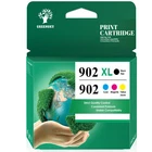4pk 902XL 902 Ink Cartridges for HP 902 Officejet Pro 6960 6968 6970 6975 6978