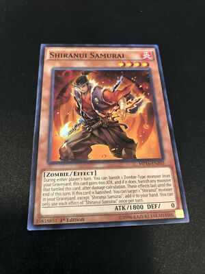 Yugioh Shiranui Samurai MP16-EN202 1st Edition Common | eBay Yugioh Shiranui Samurai MP16-EN202 1st Edition Common | eBay