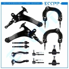 12X Front Upper Lower Control Arms Tie Rods For 99-05 Hyundai Sonata XG350 XG300