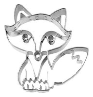 StäDter PräGe-Ausstecher Fuchs Ausstechform PläTzchenform Keks Edelstahl 8 Cm