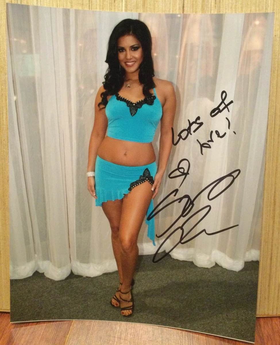 975px x 1200px - SUNNY LEONE ADULT FILM PORN STAR PORNSTAR SIGNED CANDID 8x10 PHOTO D AVN  RARE | eBay