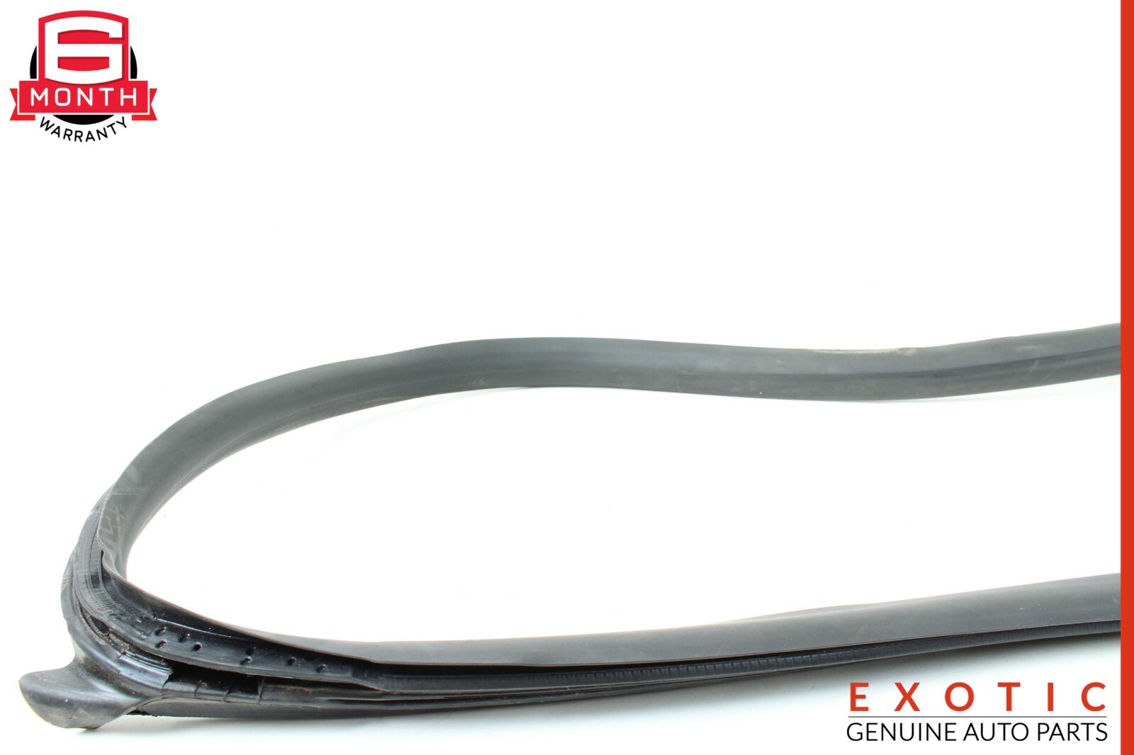 14-17 Maserati Ghibli S Front Left Rubber Door Weather Strip Liner OEM