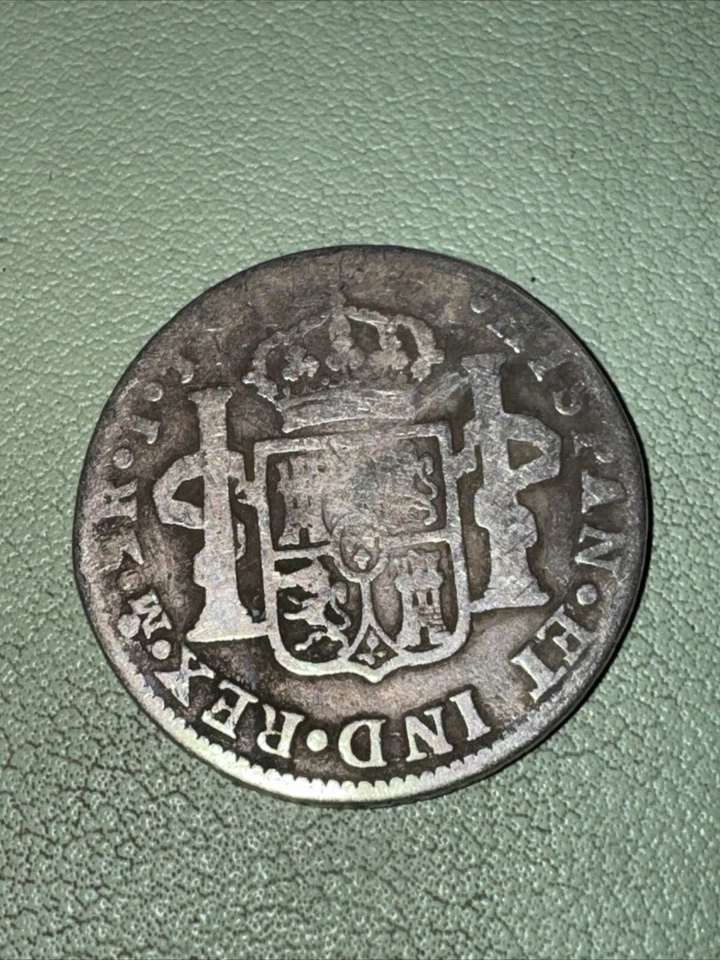 Mexico - 1815 Mo JJ Silver 2 Reales - Ferdinand VII - Spainish Colonial - Image 4 of 4