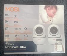 MobiCam HDX WiFi Cam and Tilt Baby Monitors - 2pk