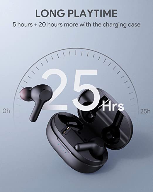 Auriculares Bluetooth aukey ep-T21 Impermeable con Estuche de carga 24h