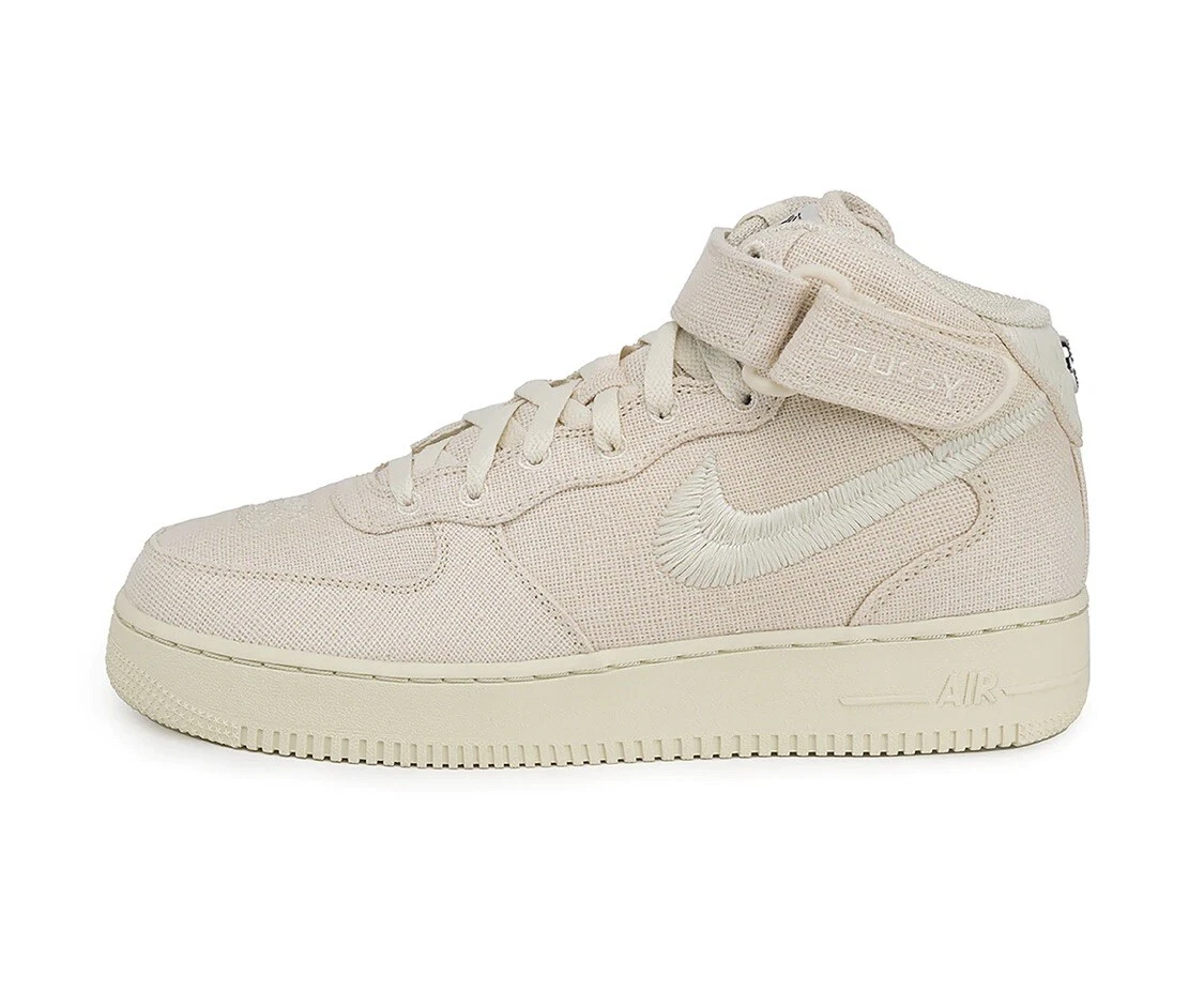 Nike Air Force 1 Mid Stussy Fossil