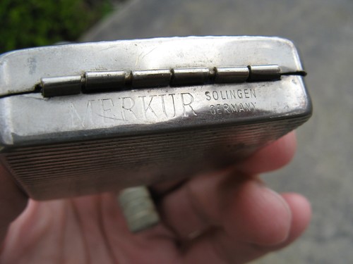 Vintage Merkur Solingen Collapsible Double Edge Travel Safety Razor With Origina - Picture 3 of 7