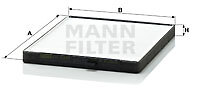 Mann-Filter CU 2330 Filter, Innenraumluft FÜR Chevrolet Daewoo Holden-image