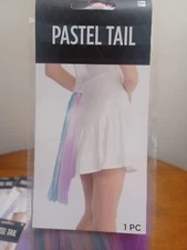 Pastel Unicorn Women's Adult Mythical Creature Costume Tail NWT HALLOWEEN NEW