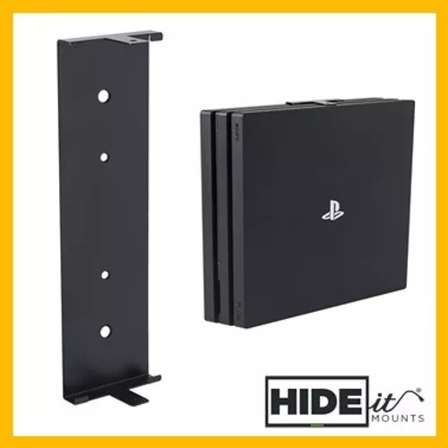 SOPORTE DE PARED PS4 SLIM + 2 SOP. DE CONTROL NEGRO