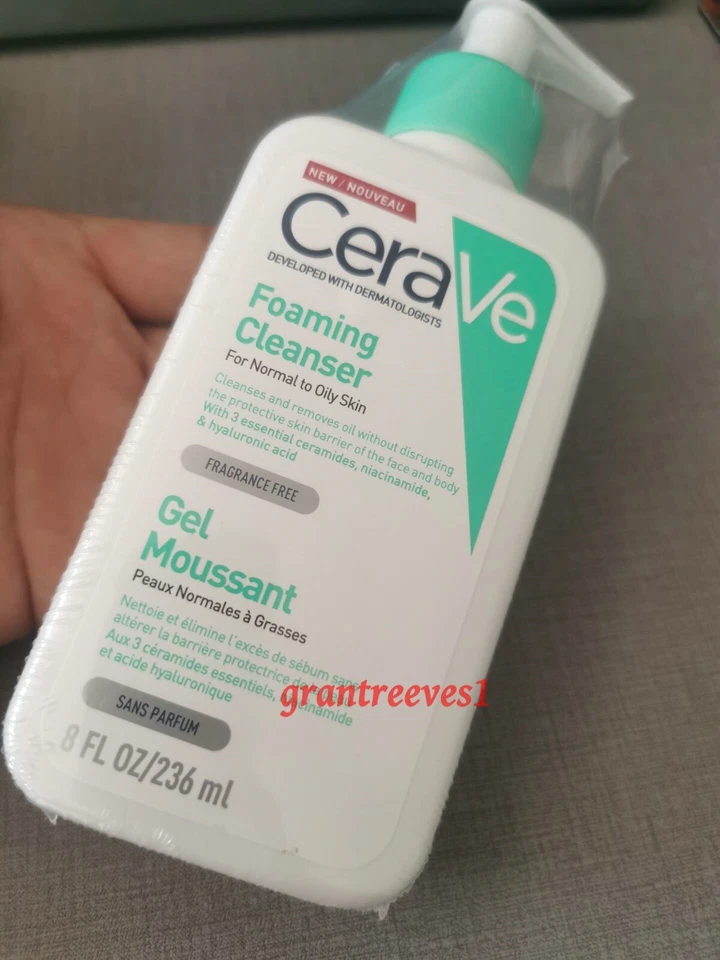 CeraVe Foaming Cleanser 236ml Daily Face & Body Wash