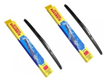 2X 20'' Hybrid Wiper Blades For Dacia Duster Sandero Logan 2006-2016