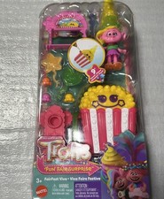 DreamWorks Trolls Fun Fair Surprise FairFest Viva Small Doll 10 Accessories