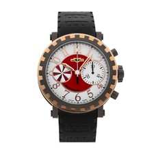 DeWitt Academia Chronograph Limited Edition White Strap Watch AC.6005.53A.M500