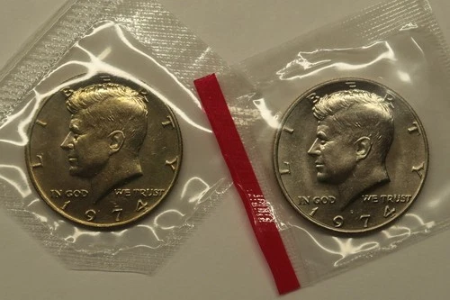 1974-P Kennedy Half Dollar — photo from the most recent tracked eBay sale