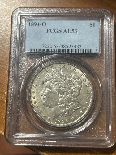 1894-O Morgan Silver Dollar $1 PCGS AU53 ~ Nice Original Coin