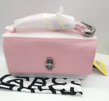 Marc Jacobs The Mini Dual Bag Ribbon Pink Leather New JL02511069