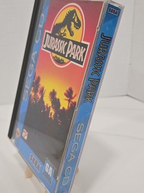 Jurassic Park (Sega CD 1993) CIB Complete w/ Manual & Reg Card + Foam Insert VGC