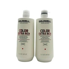 Goldwell Color Extra Rich Brilliance Shampoo  Conditioner - Coarse Hair 33.8 oz