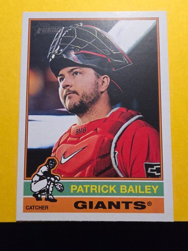 2025 Topps Heritage #264 Patrick Bailey | Baseball Card