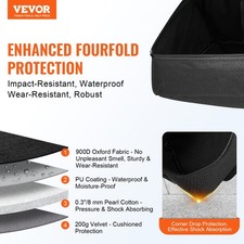 New Telescope Case, 41", Telescope Large Storage Bag with Fixed Buckles, Multi-