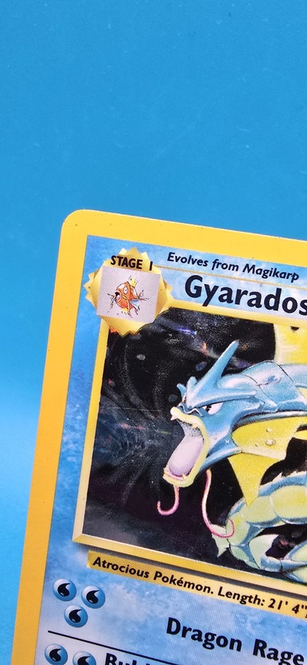 Pokemon Gyarados Base Set 6/102 Holo Unlimited - Lightly Played Mp/B4 ...
