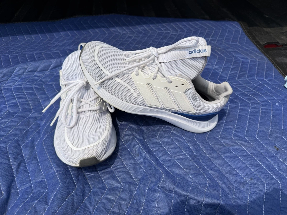 Adidas Energyfalcon White Grey Solar Red Mens Running‎ Shoes IG6550 Size 10 Men main image 4