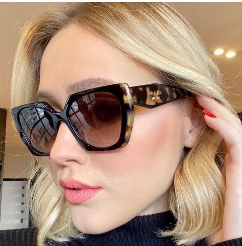 PRADA Black Cat Eye Sunglasses for Women for sale | eBay