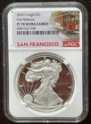 2020-S $1 SILVER AMERICAN EAGLE Trolley Car NGC PF70 First Releases : 06736