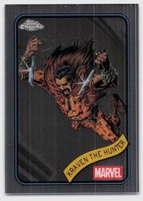 2025 Topps Chrome Marvel #18 Kraven The Hunter Base