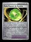 Carte Pokémon Poids Pouvoir de Cynthia Reverse 162/182 Rivalités Destinées Fr