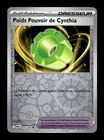 Carte Pokémon Poids Pouvoir de Cynthia Reverse 162/182 Rivalités Destinées Fr